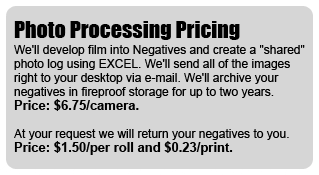 Photo Processing Pricing